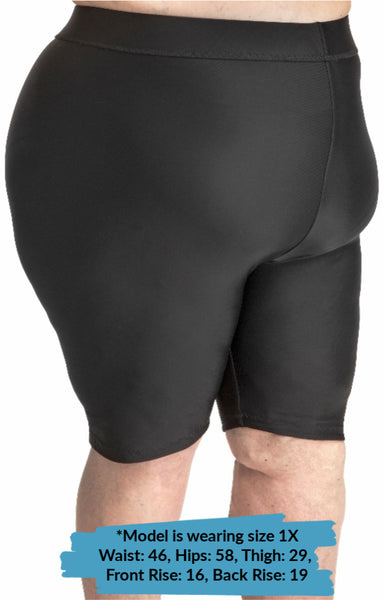 Mockup of a White Women`s T-shirt, Shorts, Compression Underwear