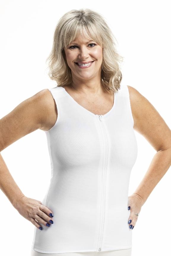 BIOFLECT® Compression Vest Tank Top - with Far Infrared Therapy and  Micro-Massage Knit - for Binding, Support and Comfort - Lipedema,  Lymphedema