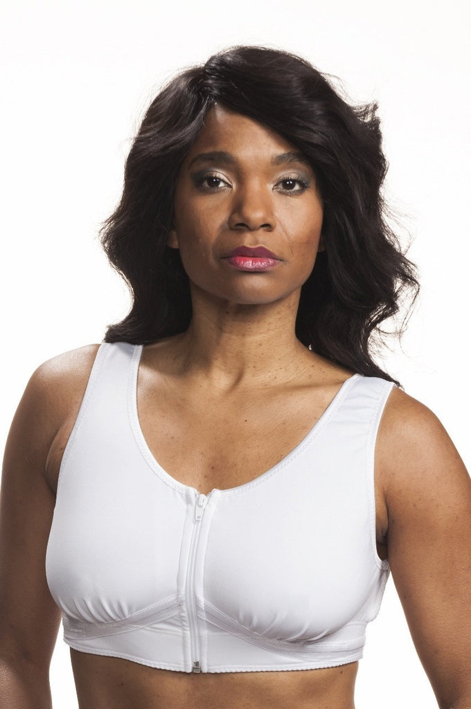 Women's Post Surgery Mastectomy Bra with Pockets Surgical