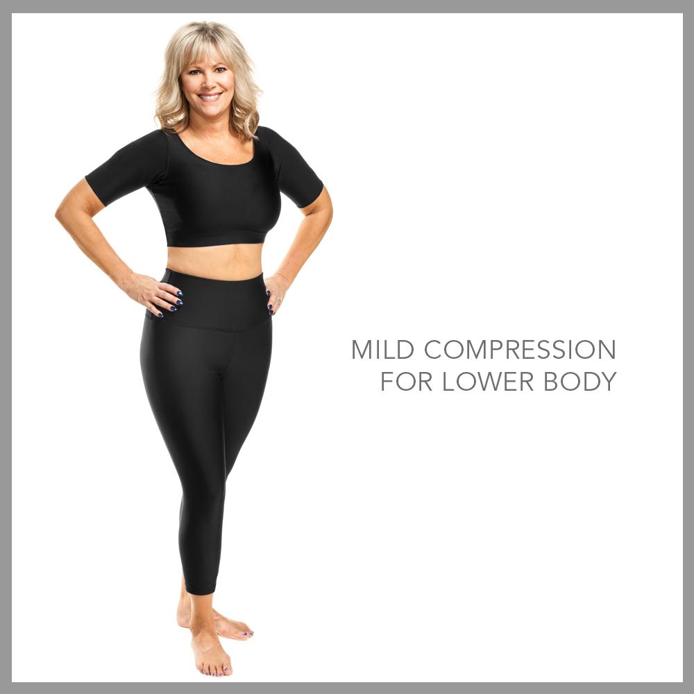 Yoga Model - Yoga Compression Garments. After Surgery. Best Body